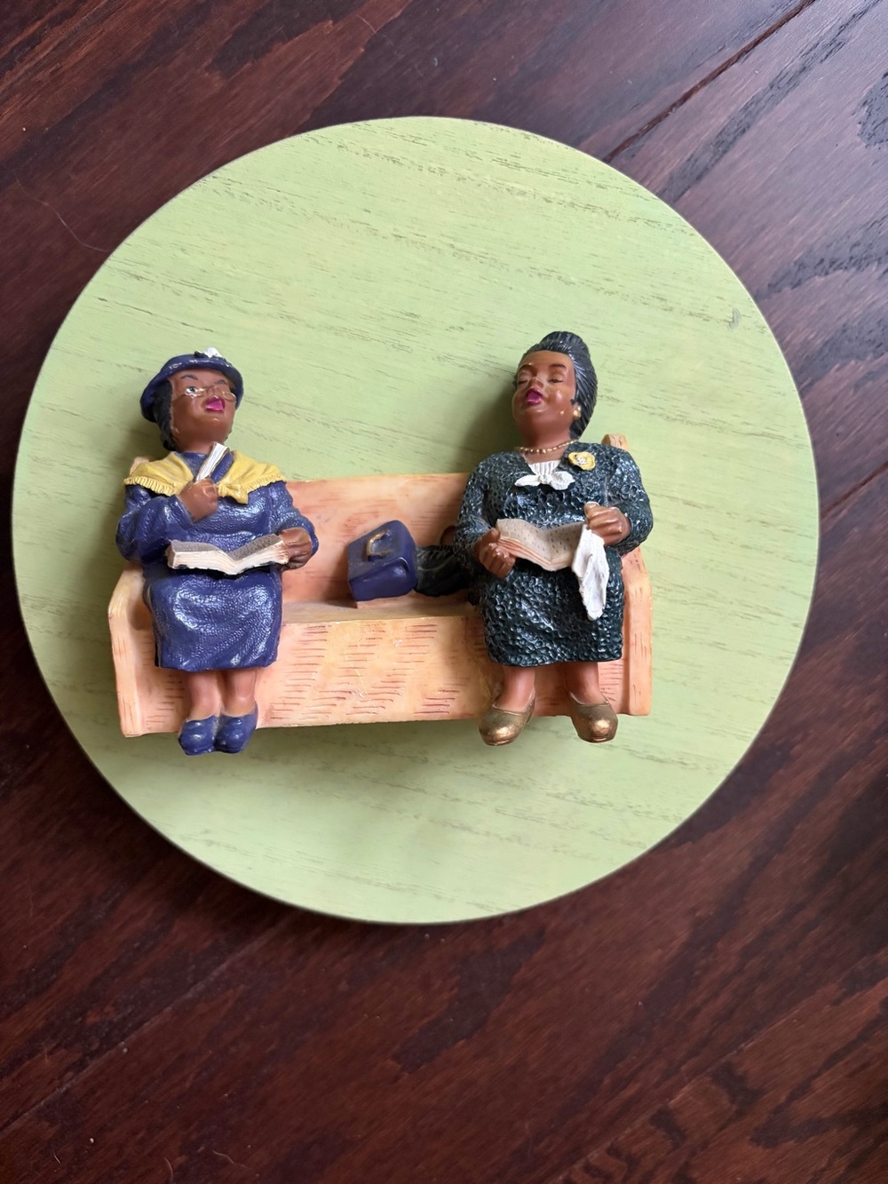 Vintage Church Lady Figurine